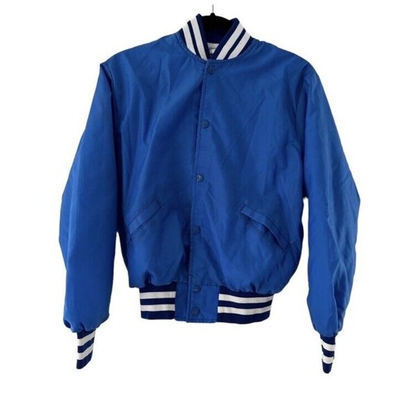 Vintage Shore Regional High School 1990s Cheerleading Bomber Jacket Y2k MINT - Picture 3 of 14